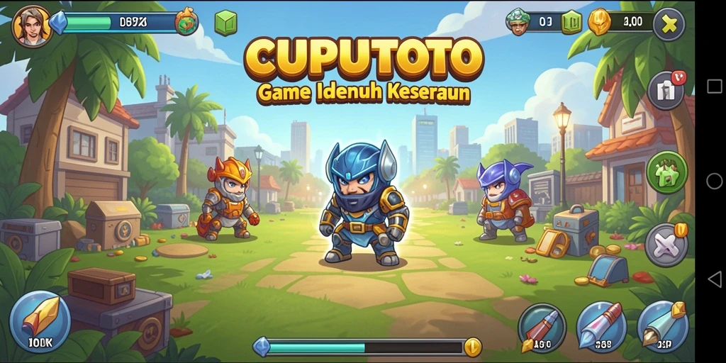 Tampilan gameplay <strong>CUPUTOTO</strong> yang menggugah selera bermain.