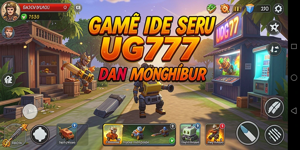Tampilan gameplay UG777 yang menarik dan menghibur saat bermain Idle.